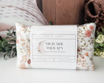 Cold and Heat Packs Aromatherapy Microwave Flax Freezer