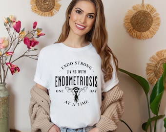 Camisa de endometriosis, Endo Fuerte, Camisa Endo Guerrero, Endo Hermana, Endo Conciencia, Endo Regalo, Endo guerrero, camisa endo, endometriosis
