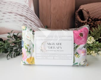 Cold and Heat Packs Aromatherapy Microwave Flax Freezer