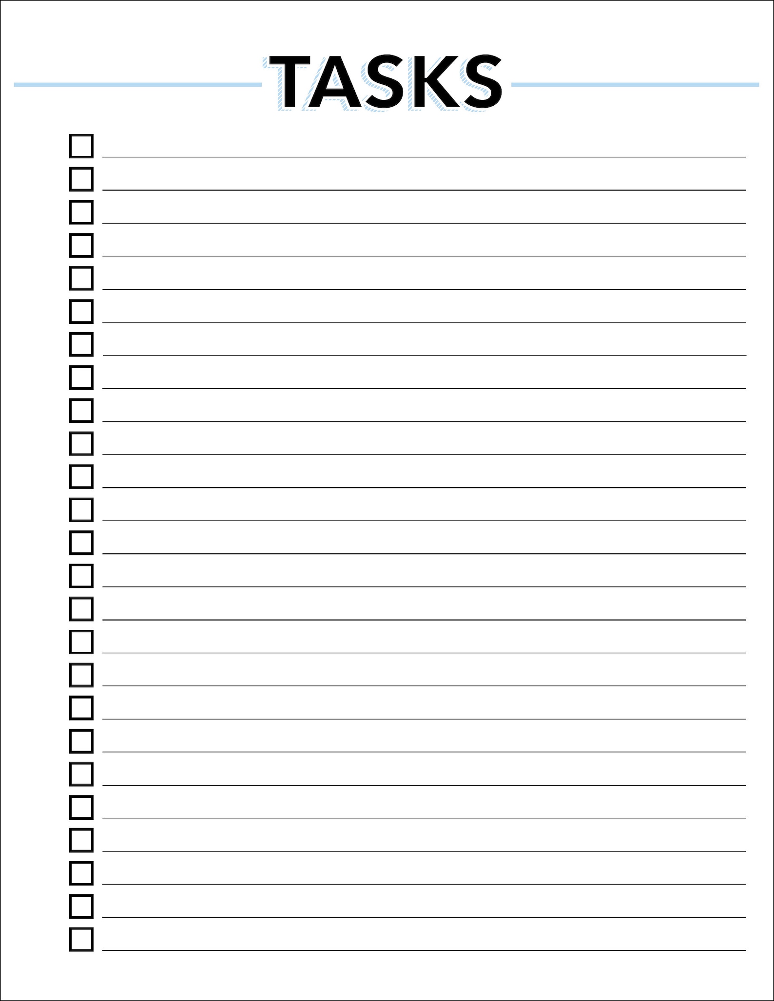 Printable to Do List Task List Daily Planner Editable Task Etsy
