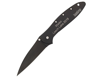 Personalized Kershaw Leek 1660CKT Pocket Knife, Assisted Opening Blade, Tip Lock