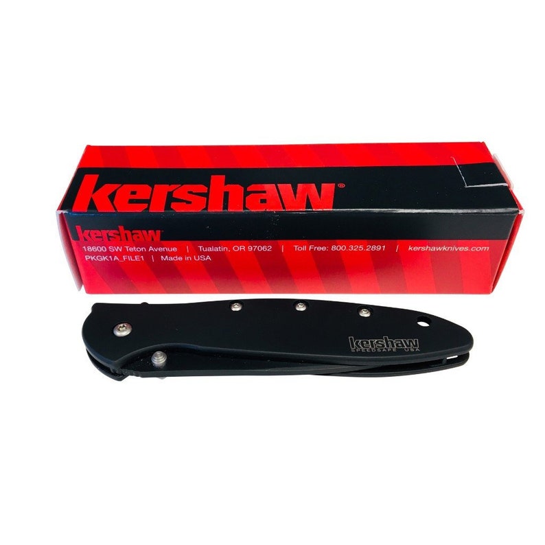 KERSHAW Leek 1660CKT Pocket Knife With PERSONALIZED Laser Etsy