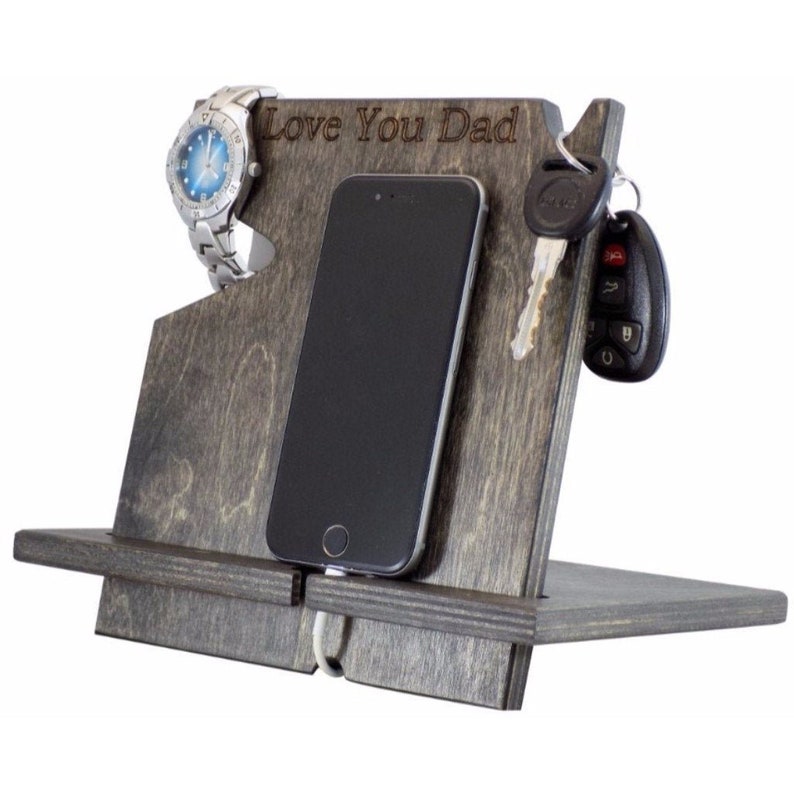 Unique Gifts For Him Unique Valentines Gifts Gift For Him iPhone Docking Station Wood Docking Station Anniversary Gifts For Men