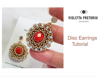 Disc Earrings Tutorial