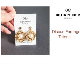 Discus Earrings Tutorial