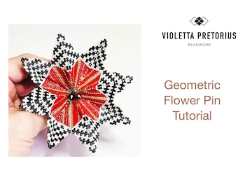 Geometric Flower Pin Tutorial