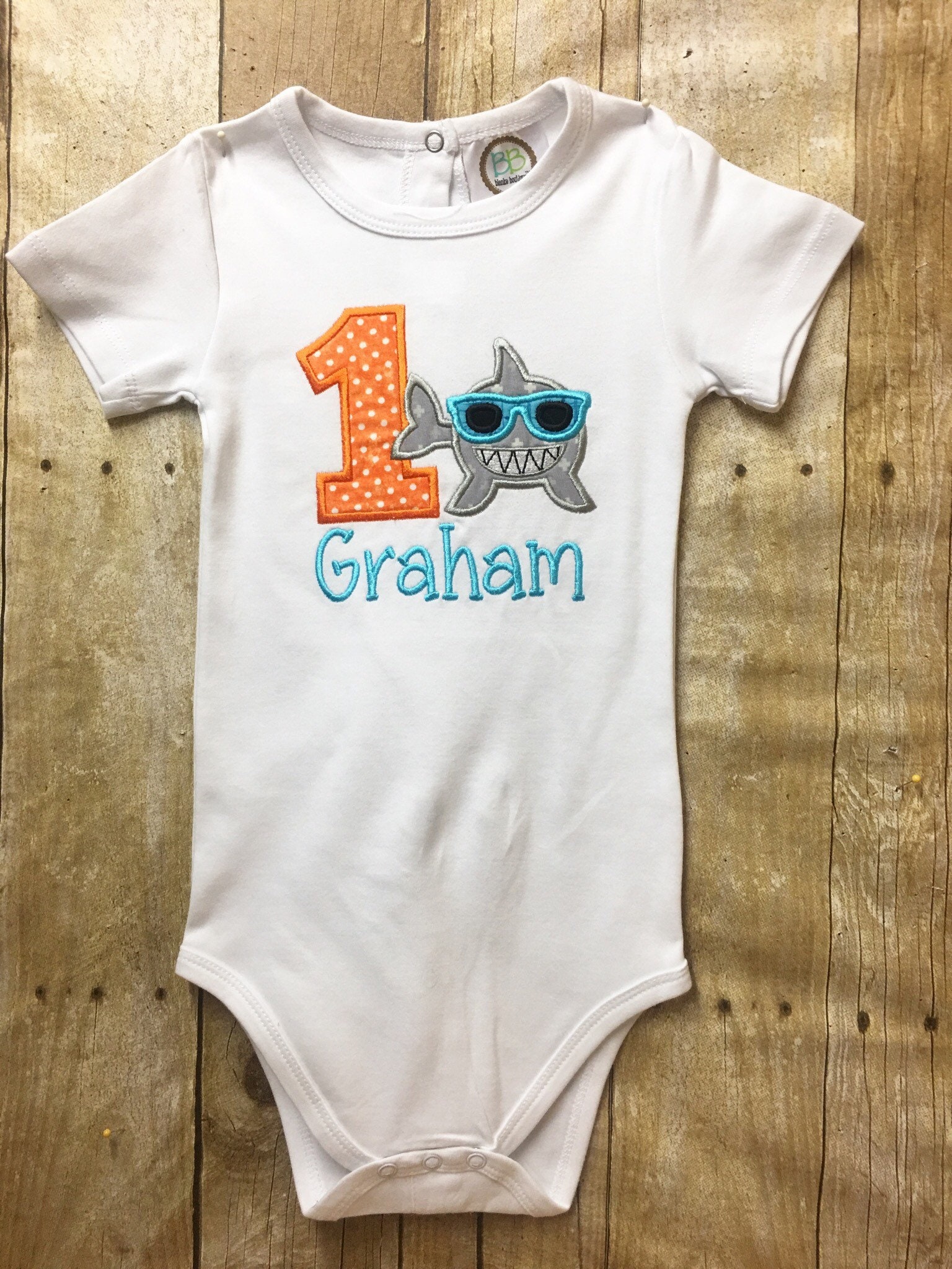 1st birthday bodysuit boy