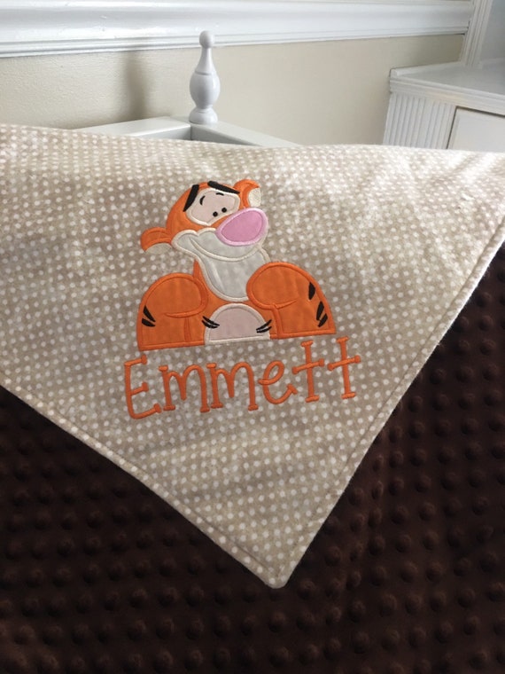 tigger baby blanket