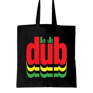 Dub Reggae Logo Cotton Shoulder Bag