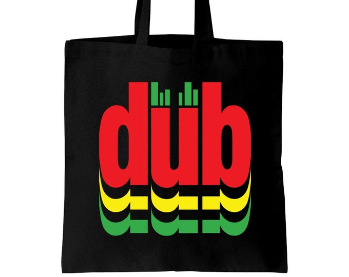 Dub Reggae Logo Cotton Shoulder Bag