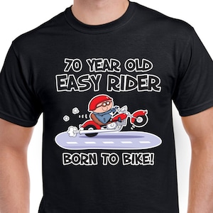Easy Rider 70th Birthday Mens T-Shirt