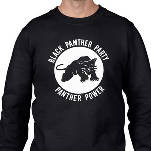 Black panther party sweatshirt Etsy