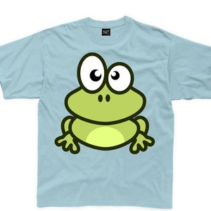 Cartoon Frog Kid&#39;s Children&#39;s Unisex T Shirt - Animals Cute Frogs Funny