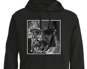 Motivated Culture Try Me Malcolm X 1963 Civil Rights Quote Crewneck Sweatshirt
