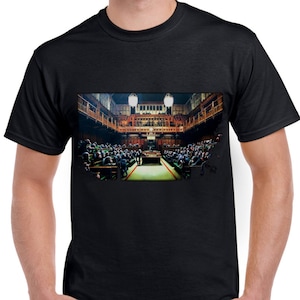 Banksy Monkey Parliament Mens T-Shirt