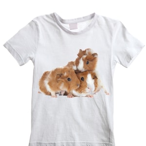 Guinea Pig Family Unisex Childrens T-Shirt