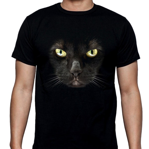 Black Cat Fancy Dress Halloween Men's T-Shirt