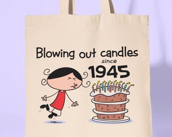 Soffiando Le Candeline Dal 1975 Borsa Per La Spesa Per Il 50° Compleanno - Italia - Foto 5