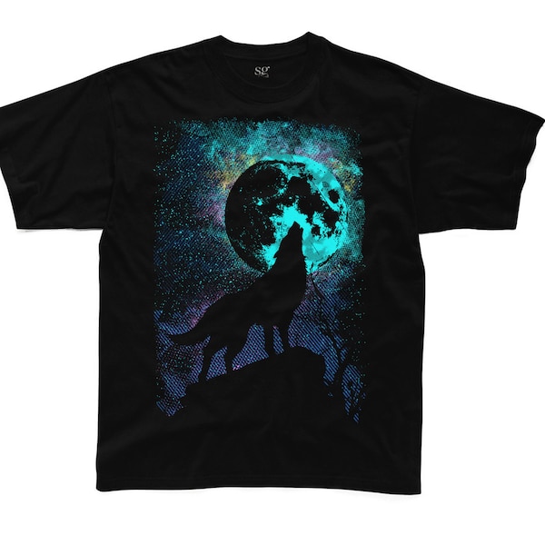Wolf Howling at Moon - Etsy