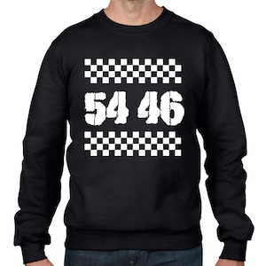 54 46 Was My Number Men&#39;s Reggae Ska Sweatshirt Jumper