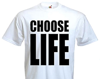 Elige Life Mens camiseta