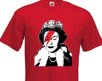 Banksy Queen Bitch Mens T-Shirt
