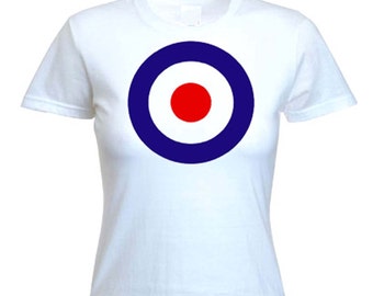 Mens Womens Mod Target Retro scooter RAF Sweater jumper Sweatshirt NEW S-XXL