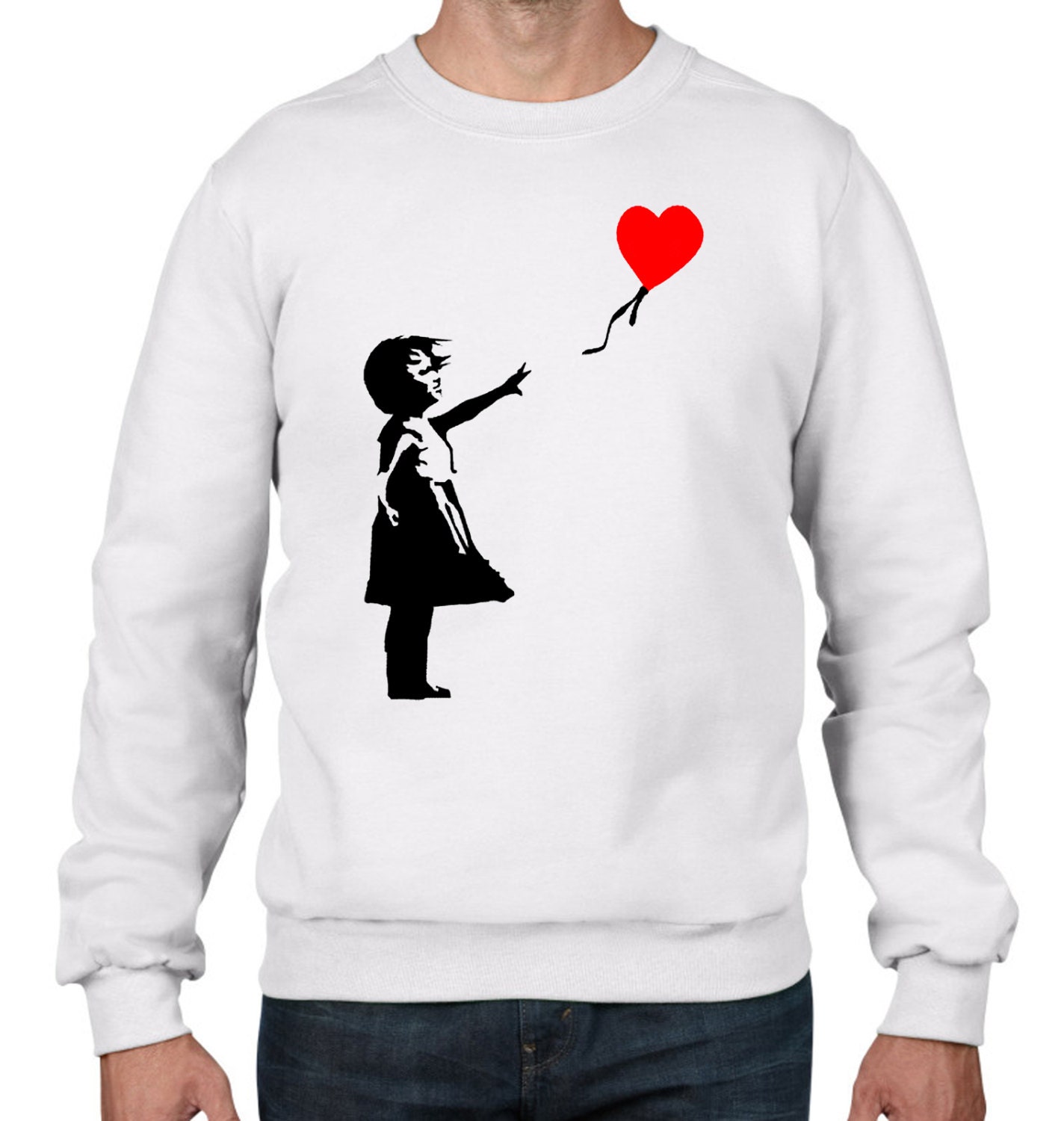 Banksy trui hotsell
