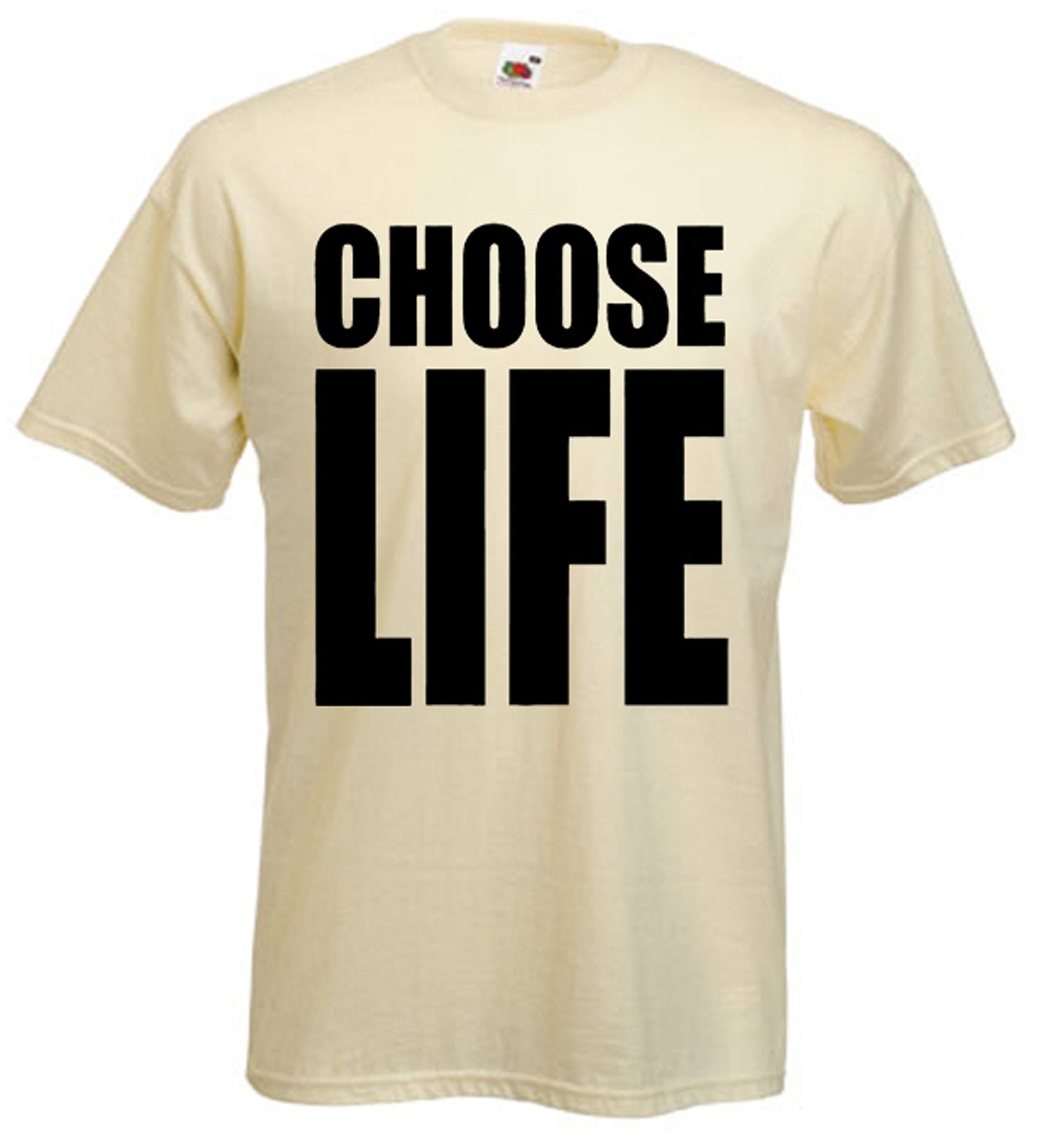 Choose Life Mens T-shirt - Etsy