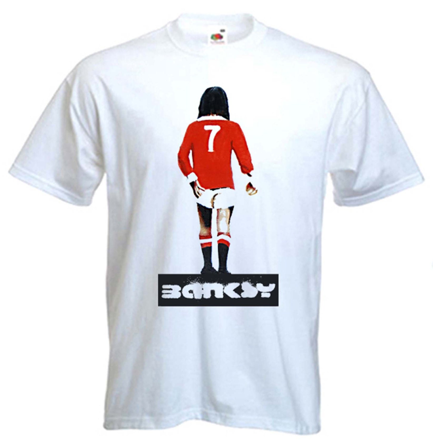 Banksy George Best Men's T-shirt MUFC - Ireland