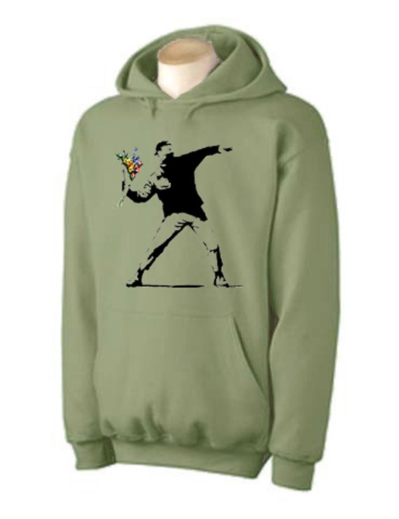 Hoodie banksy clearance