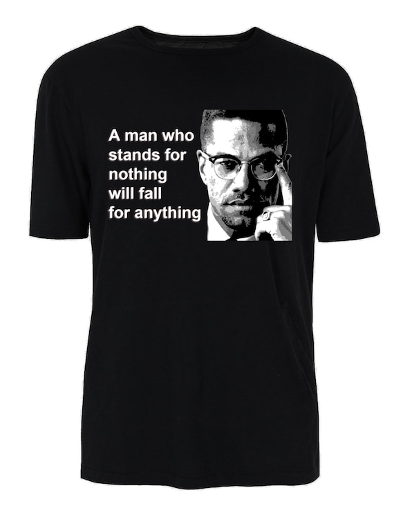 Malcolm Black History Panther Party Quotes T-Shirt Tees Malcolm Black History Panther Party Quotes T-Shirt Tees