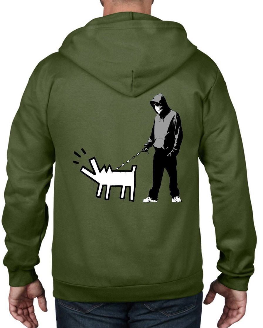 Banksy Choose Your Weapon Full Zip Hoodie - Etsy