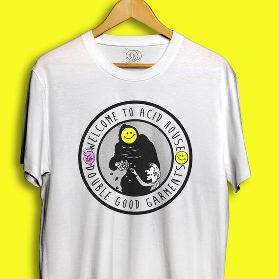 Welcome to Acid House Men's T-Shirt Rave Techno Fashion