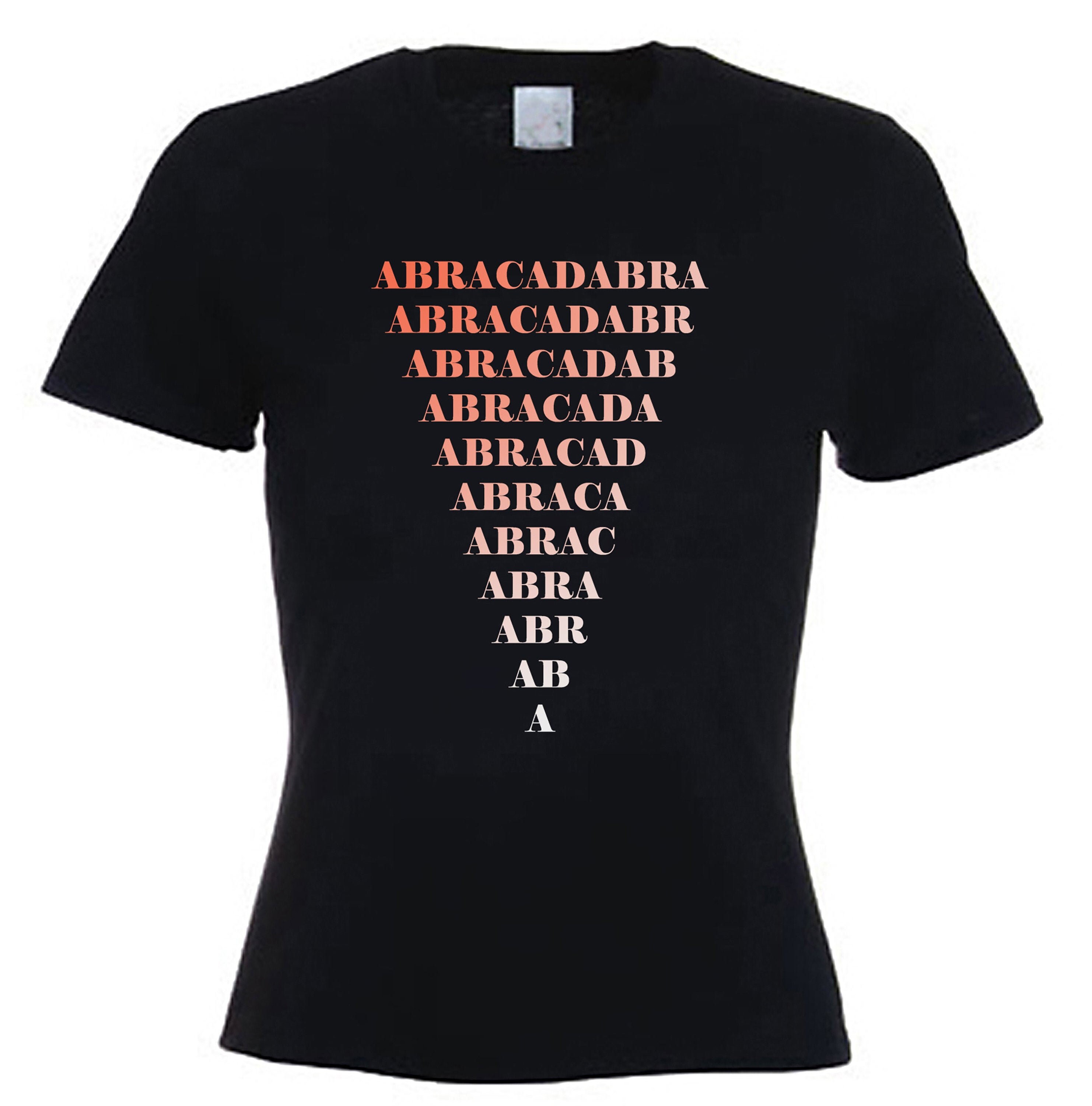 Image of Abracadabra Women's T-Shirt - Magick Pagan Wicca Aleister Crowley