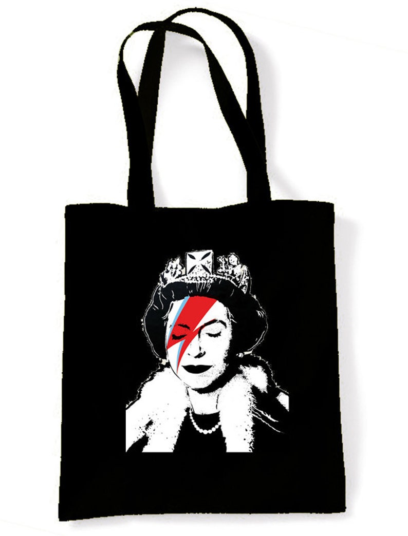 Banksy Queen Bitch Shopping Bag image 2