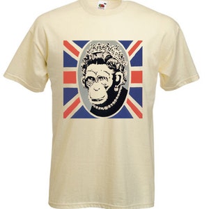 Banksy Monkey Queen Mens T-Shirt