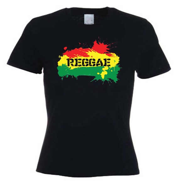 Buy Reggae Splash Women s T shirt Online in India Etsy