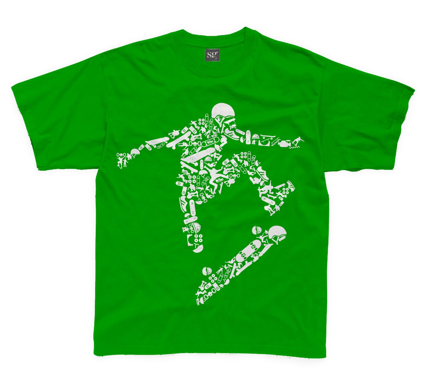 Skateboarder Kids Children's Tshirt Skater Skateboard Etsy UK