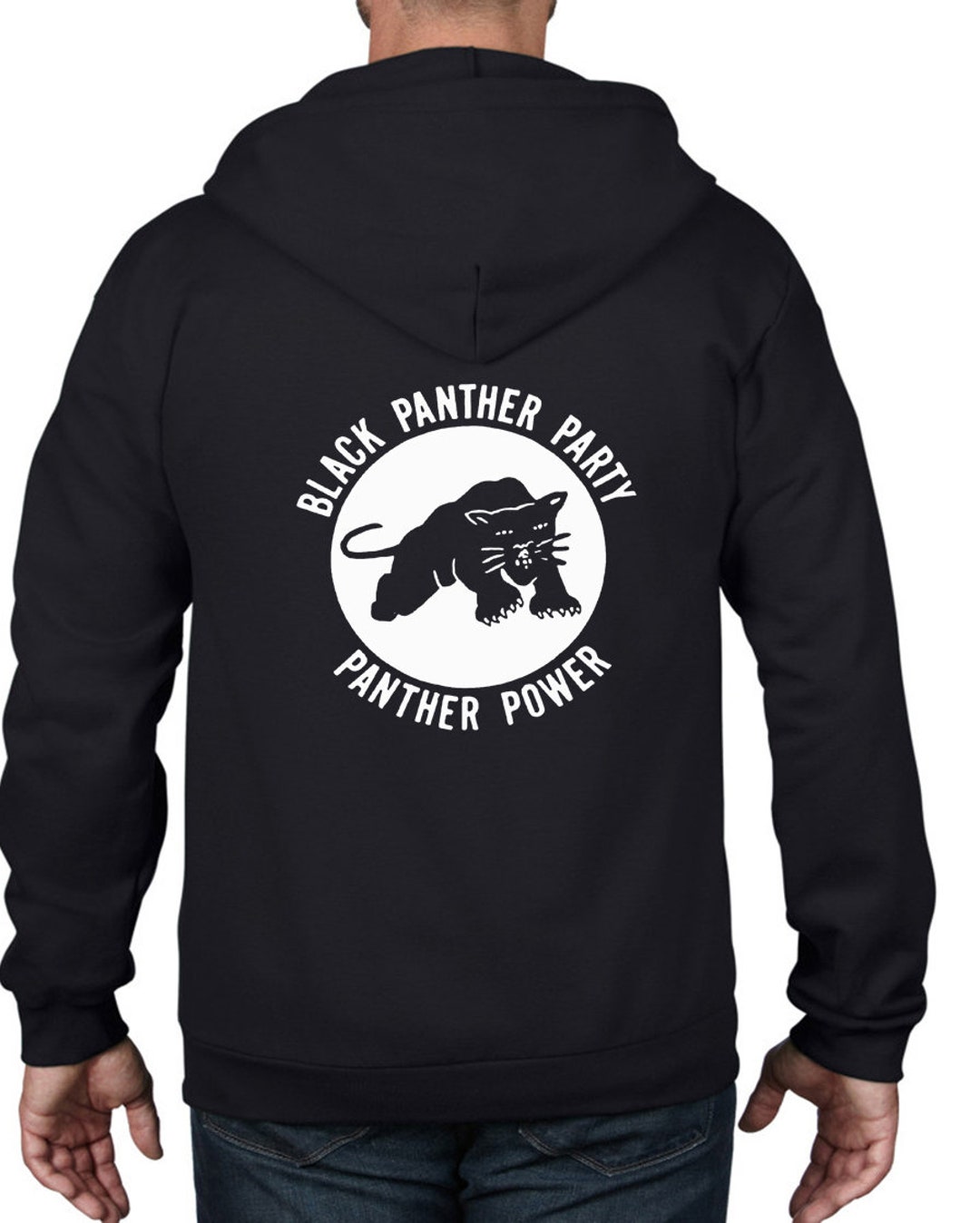 Black Panthers Peoples Party Full Zip Hoodie - Etsy