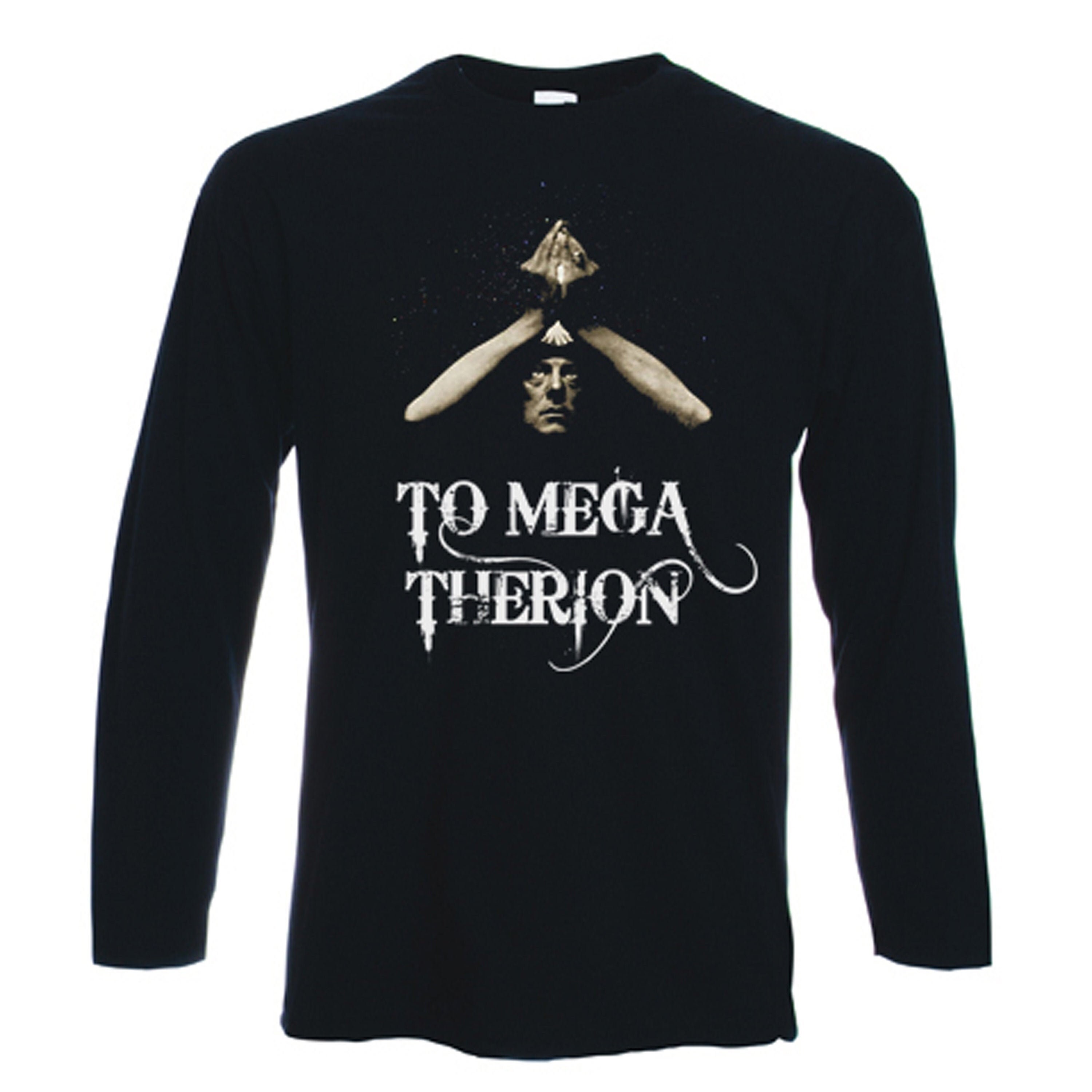 Image of Aleister Crowley To Mega Therion Long Sleeve T-Shirt