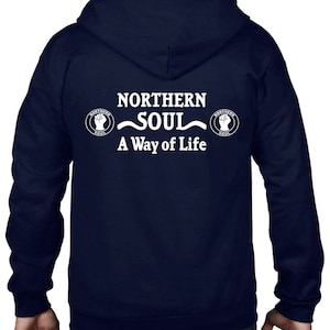 Northern Soul A Way of Life Full Zip Hoodie