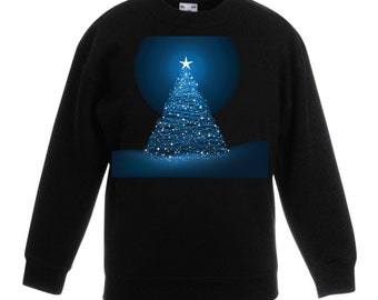 Christmas Tree Childrens Unisex Christmas Jumper