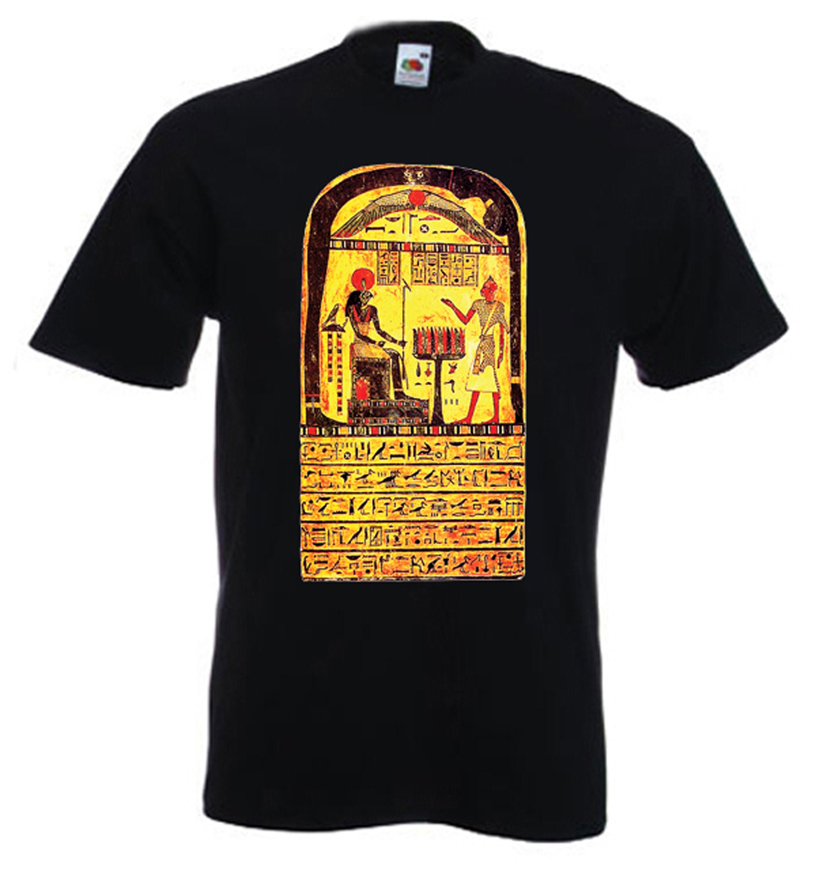 Image of Aleister Crowley Stele Of Revealing Men's T-Shirt