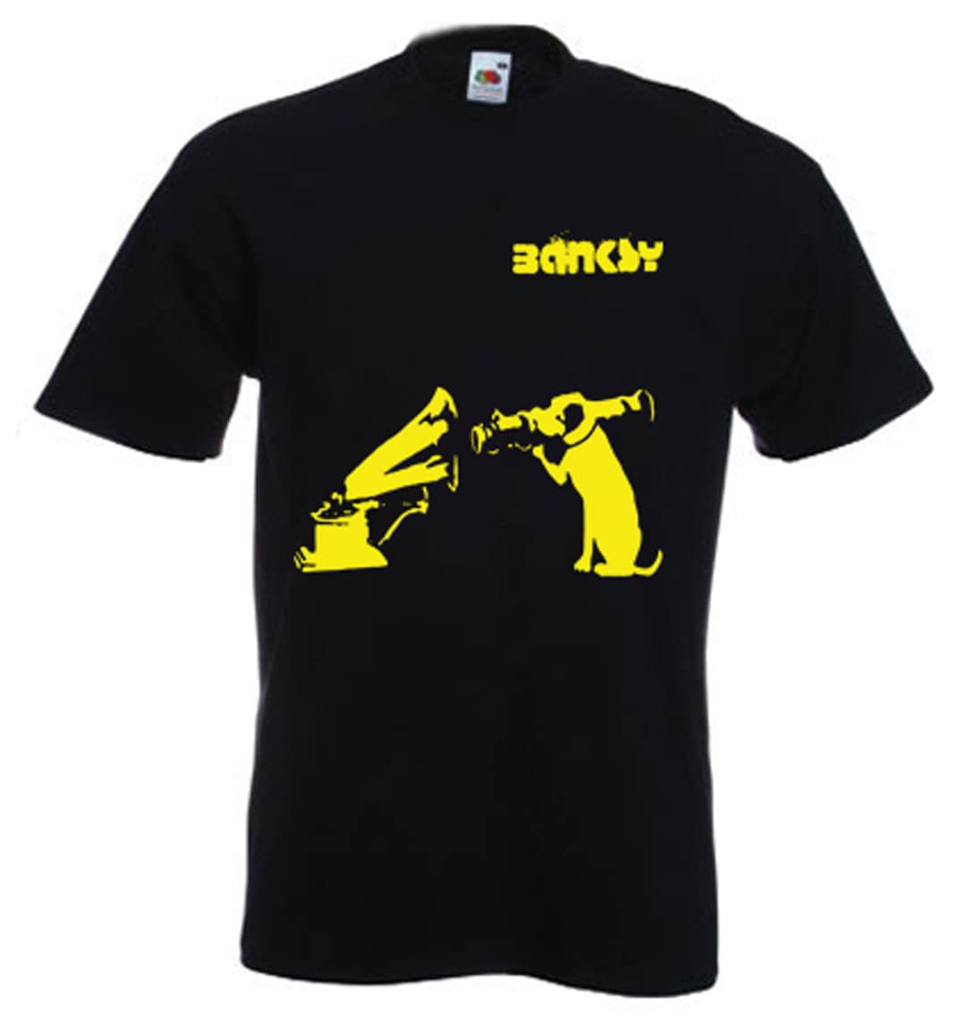 Cool Banksy Dog With Bazooka Tote Bag For Women - Reusable Cotton Shopper Bag - View #3