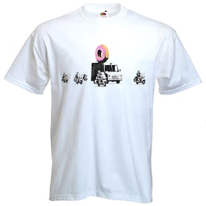 Banksy Donut Men&#39;s T-Shirt
