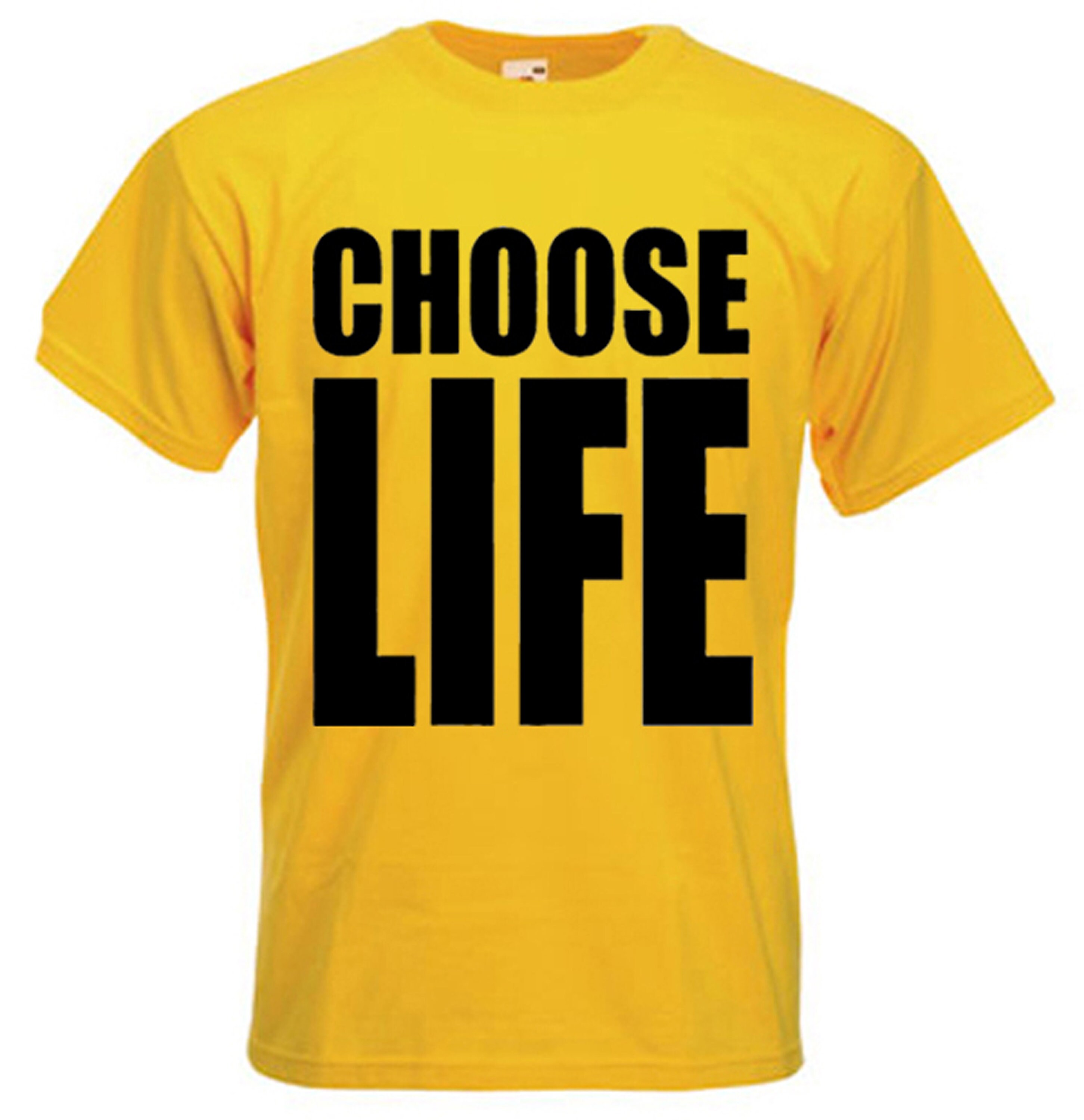 Choose Life Mens T-shirt - Etsy