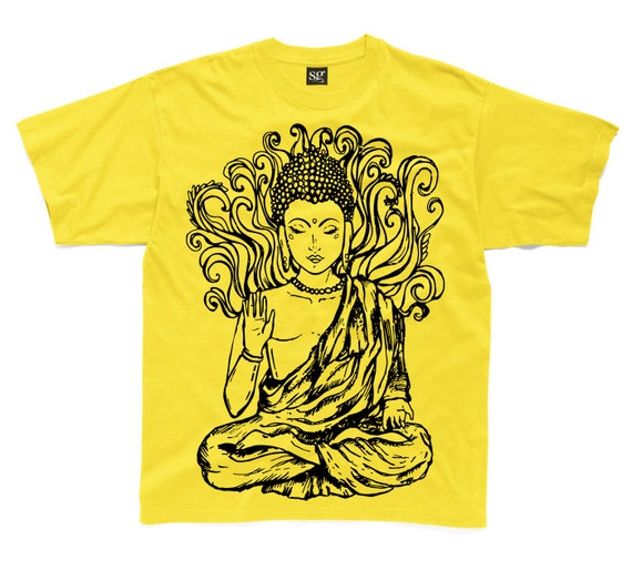 Buddha Large Print Kid's Children's Unisex T-shirt - Buddhism