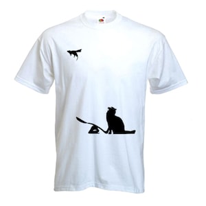 Banksy Cat & Mouse Men&#39;s T-Shirt
