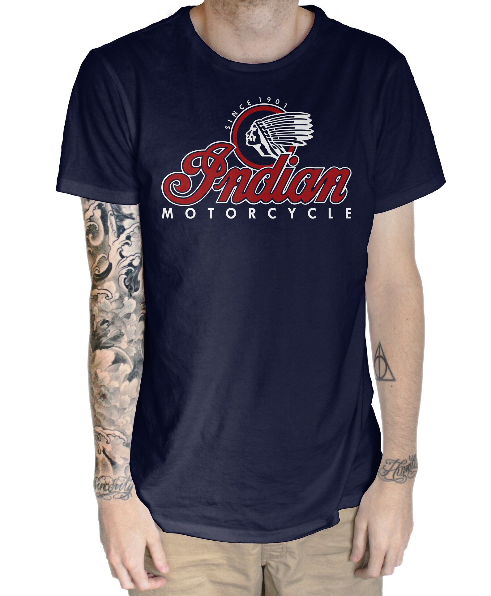 mens indian motorcycle t shirt